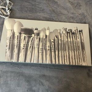 Silver Makeup Brush Set picture